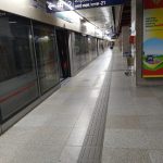 Delhi airport metro